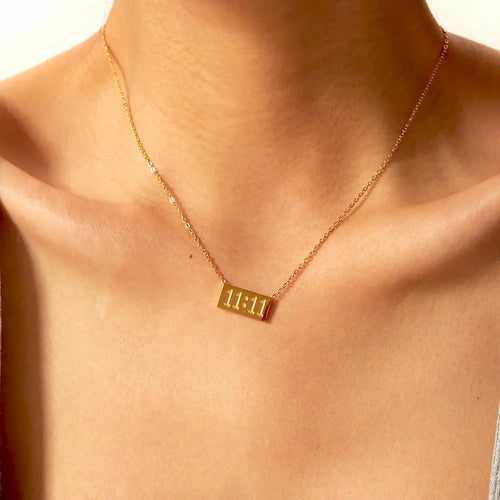 1111 Angel Number Necklace-soristyle SORI STYLE